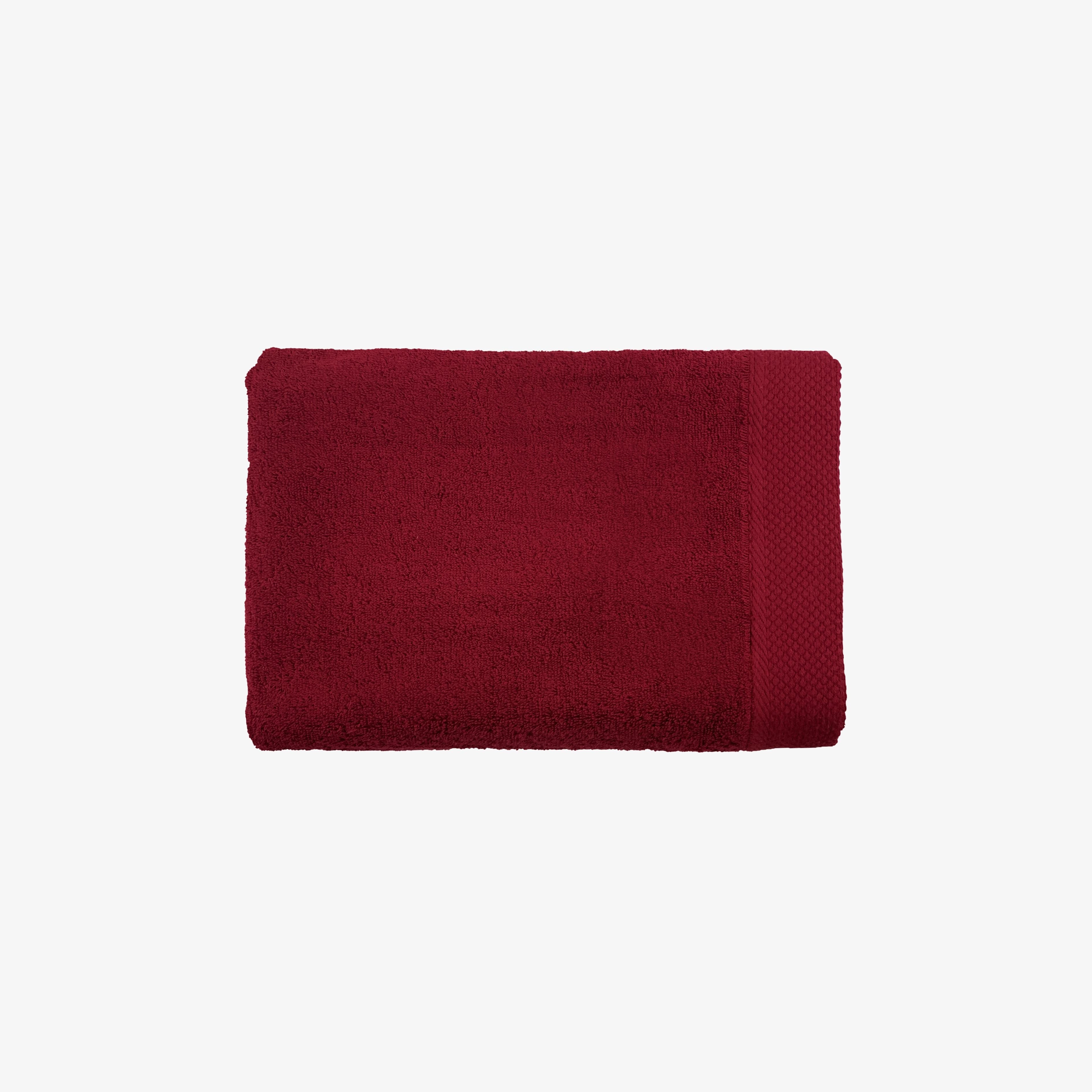 Serviette de Toilette 50x100 Cm Cerise