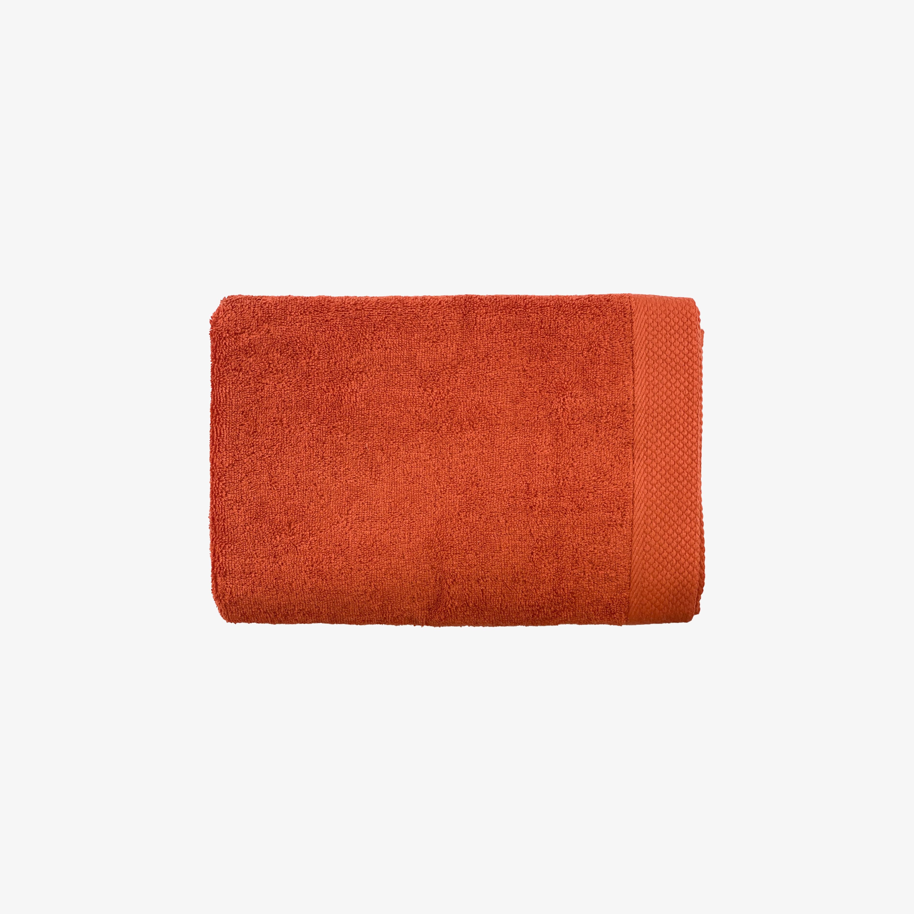 Serviette de Toilette 50x100 Cm Brique