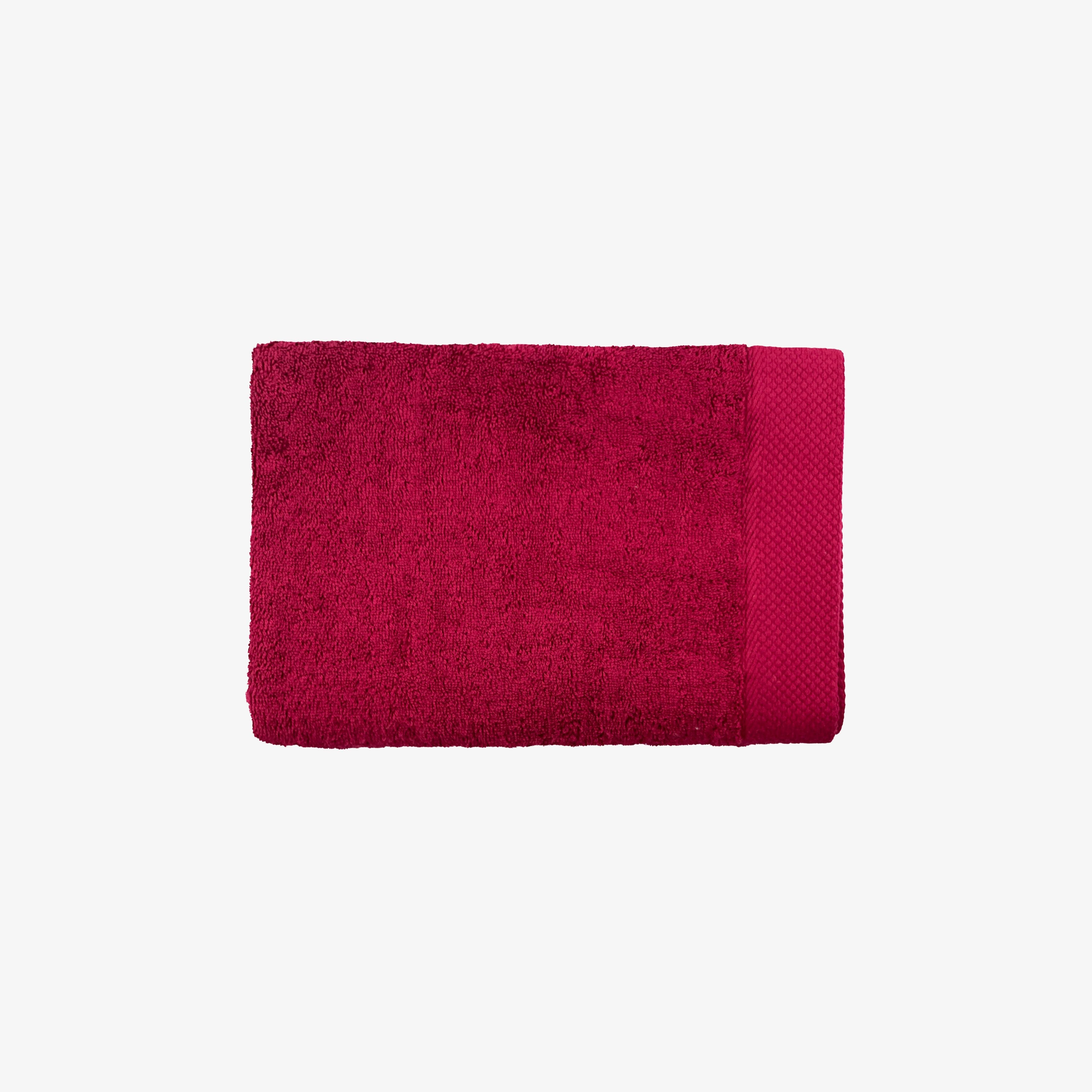 Serviette de Toilette 50x100 Cm Coquelicot
