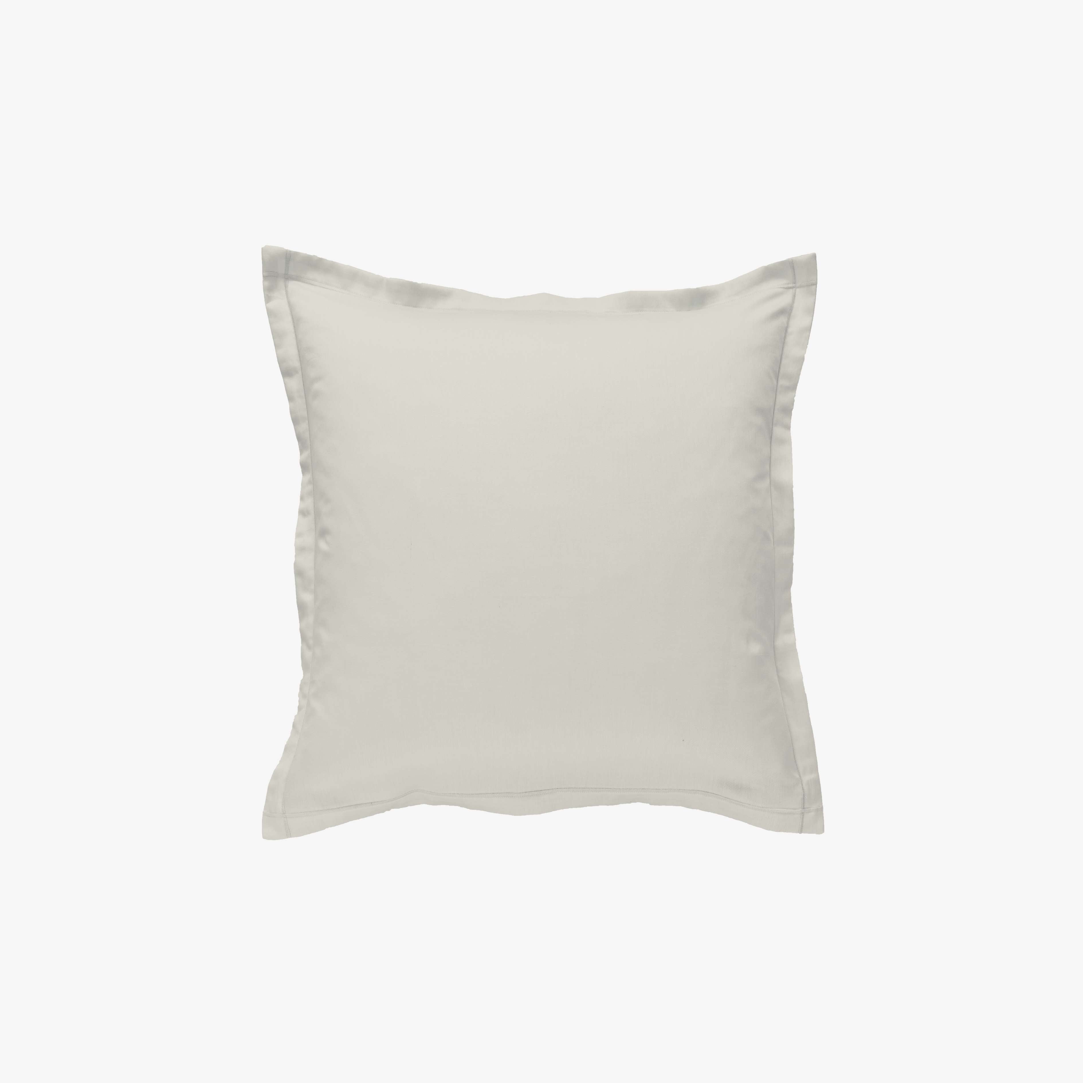 Taie d'Oreiller Percale de Coton 80 fils Ivoir 65x65 cm