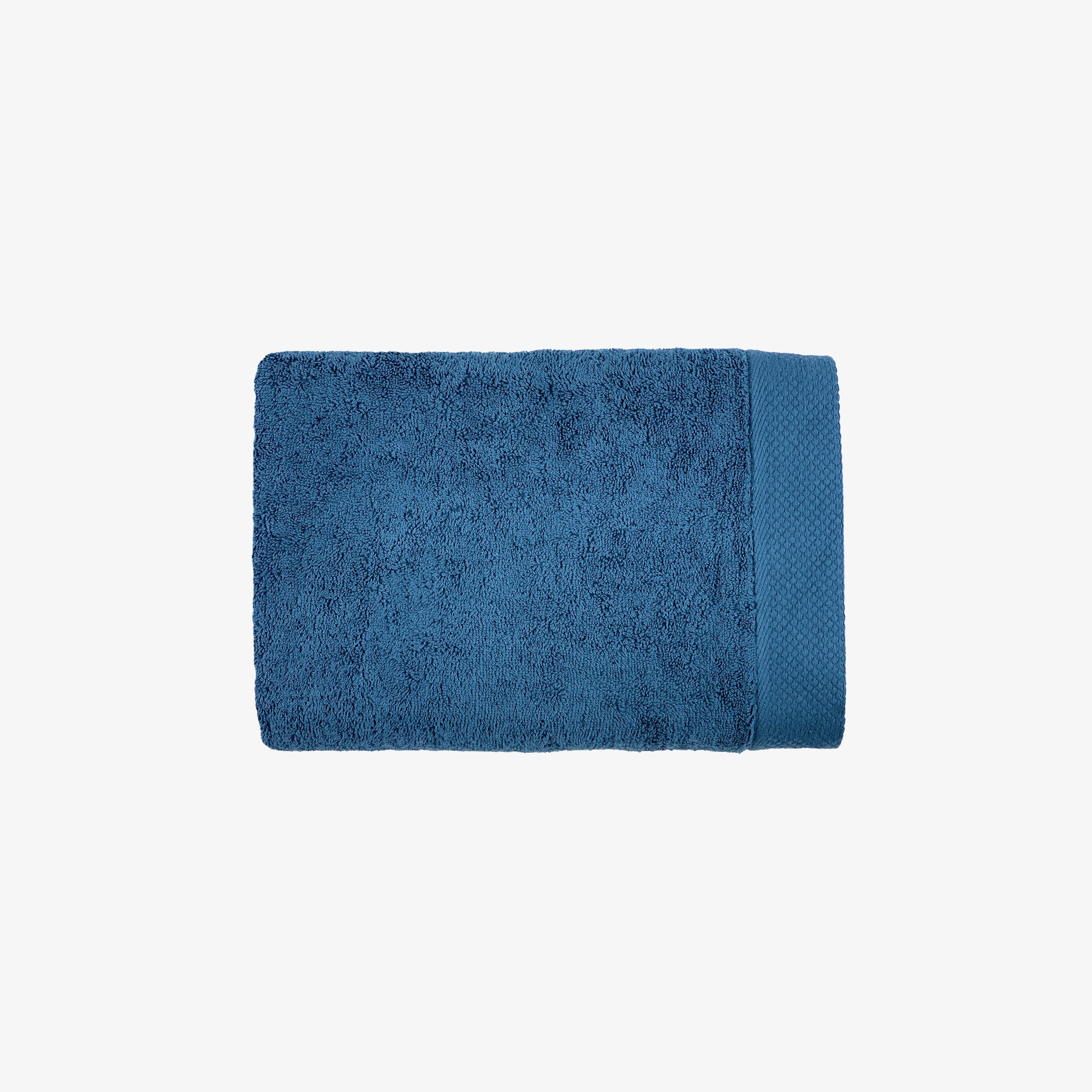 Serviette de Toilette 50x100 Cm Bleu Jean