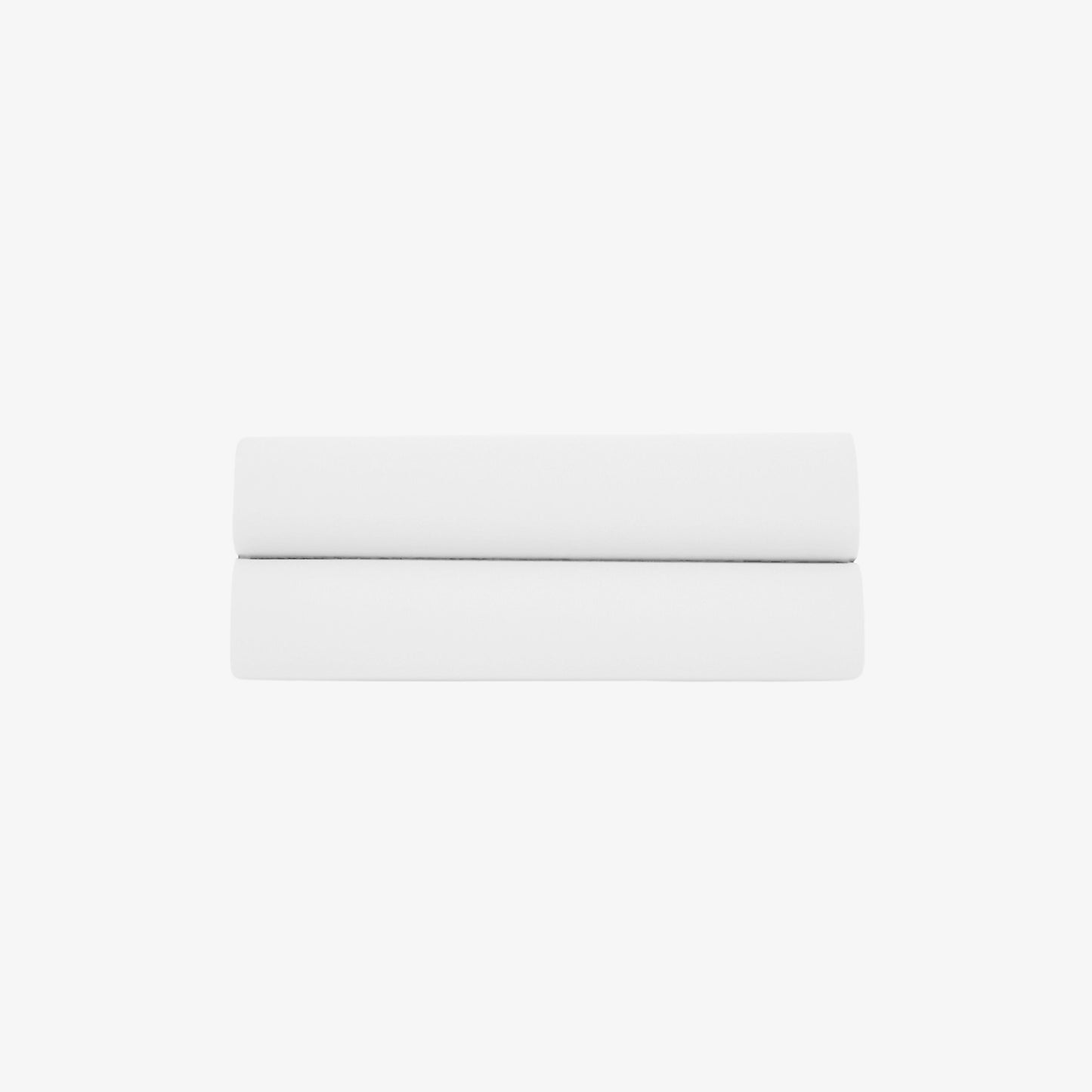Drap Plat Satin de Coton 120 fils Blanc 270X300 cm