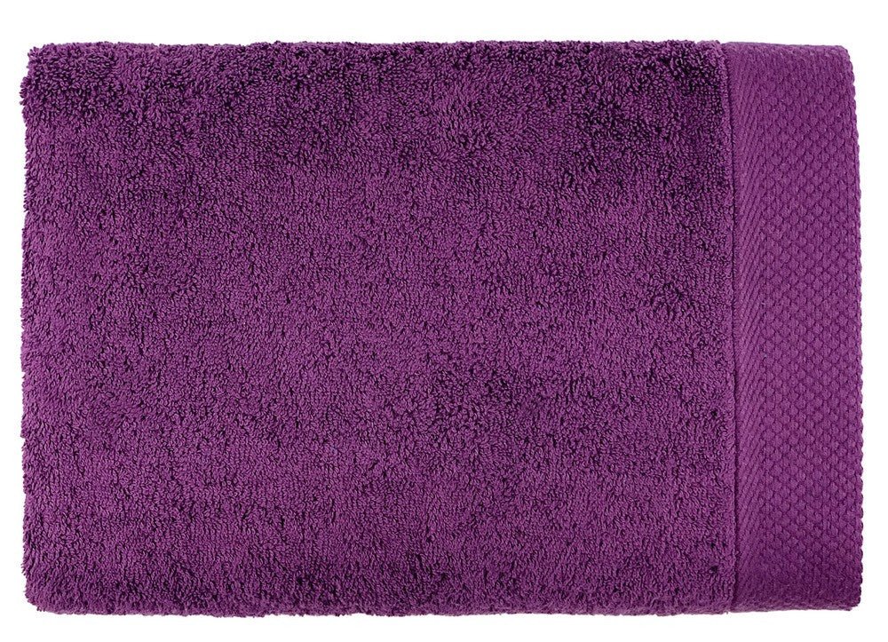 Drap de Douche 70x140 Cm Aubergine