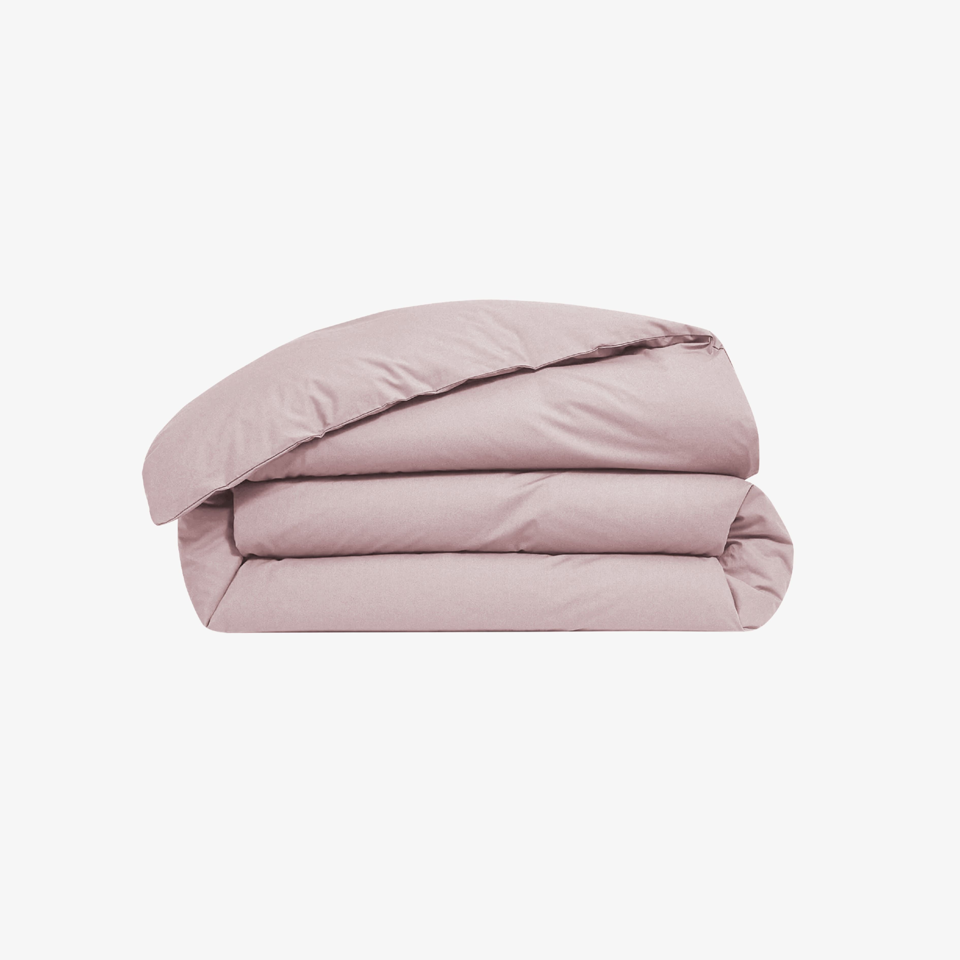 Housse de couette percale de Coton 80 fils violet ice Violet Ice 140x200 cm