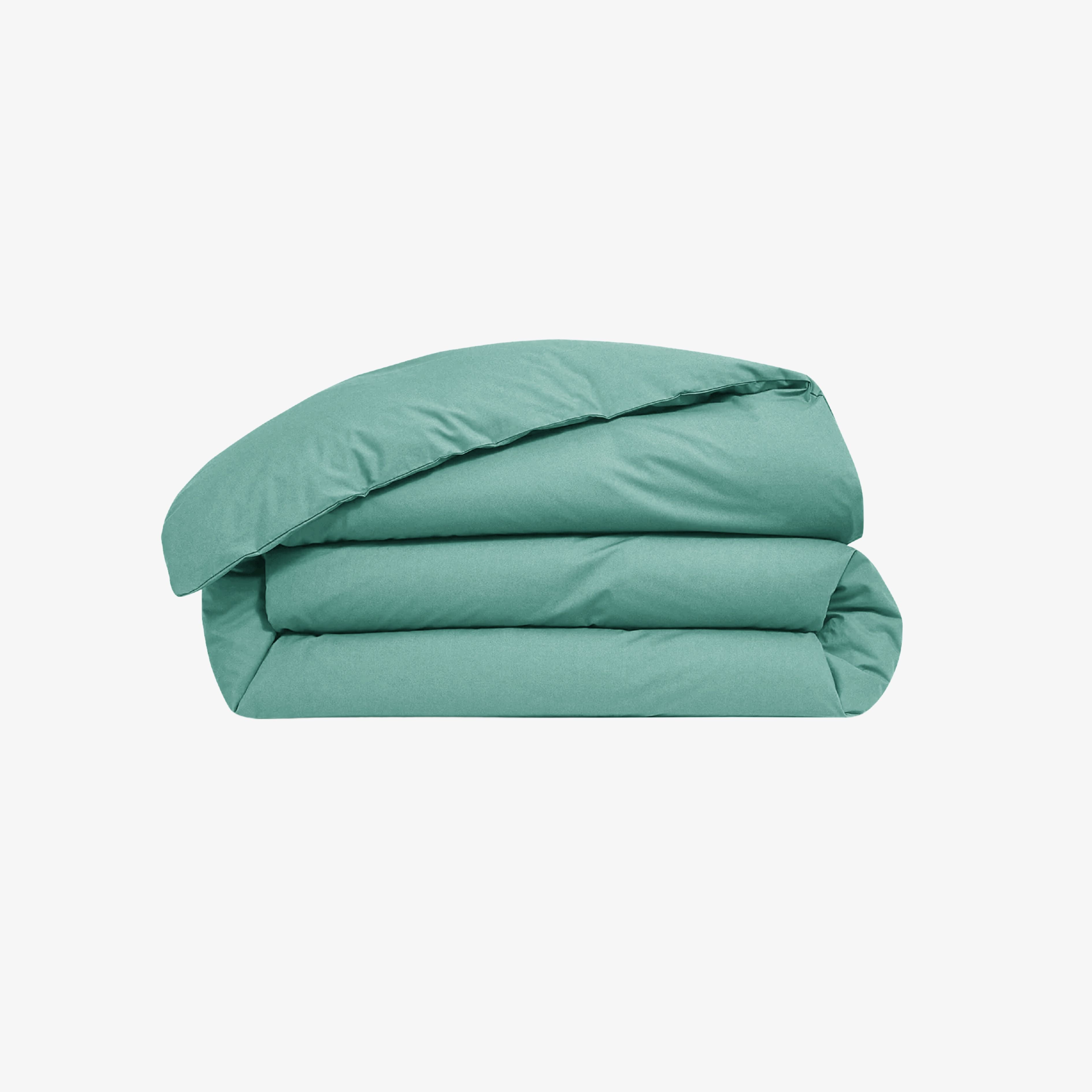 Housse de Couette Satin de Coton 120 fils celadon