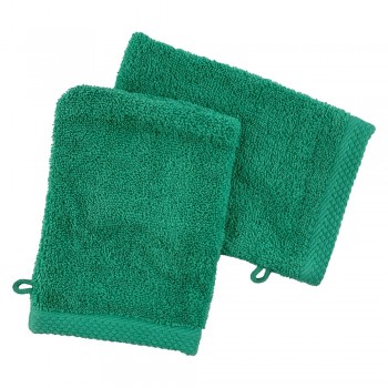 Lot de 2 Gants de toilette 16X21 cm - Linge de lit - Drap House