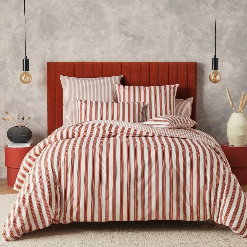 Collection percale lavée " Ambre" - Linge de lit - Drap House