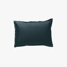 Taie d'Oreiller Percale de Coton 80 fils Lagon 50x70 cm