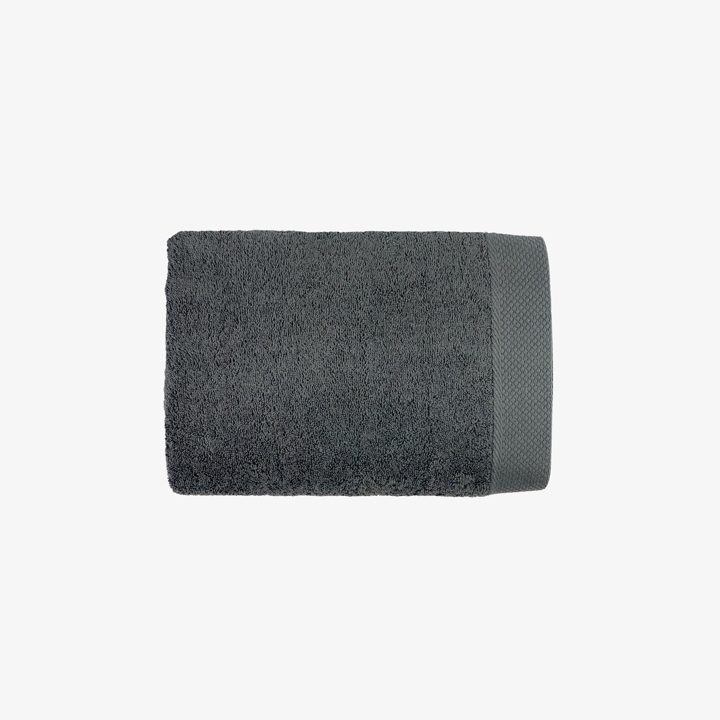 Serviette de Toilette 50x100 Cm Gris Anthracite