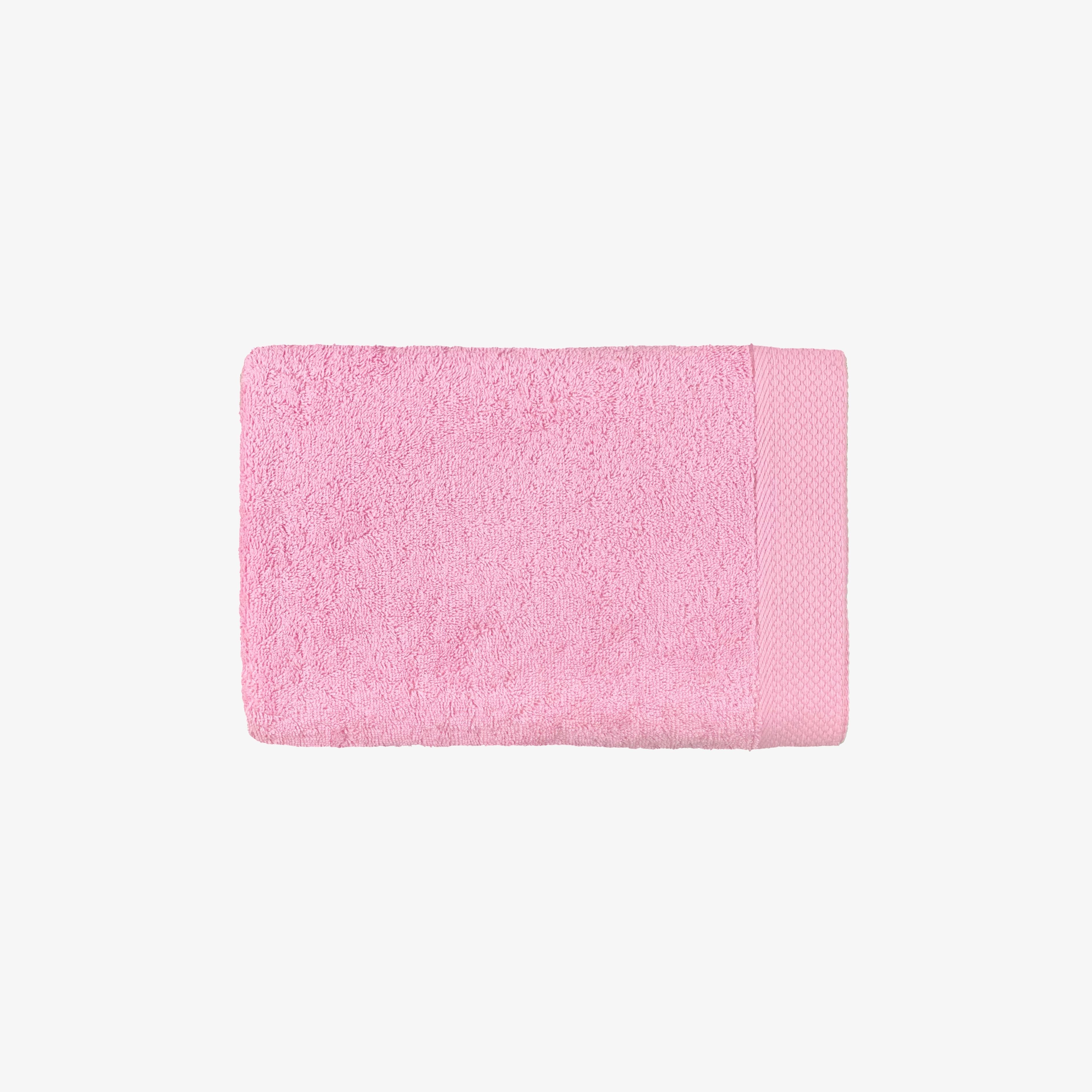 Serviette de Toilette 50x100 Cm Rose Poudré