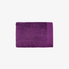 Serviette de Toilette 50x100 Cm Aubergine