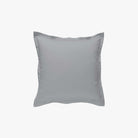Taie d'Oreiller Percale de Coton 80 fils Gris Perle 65x65 cm