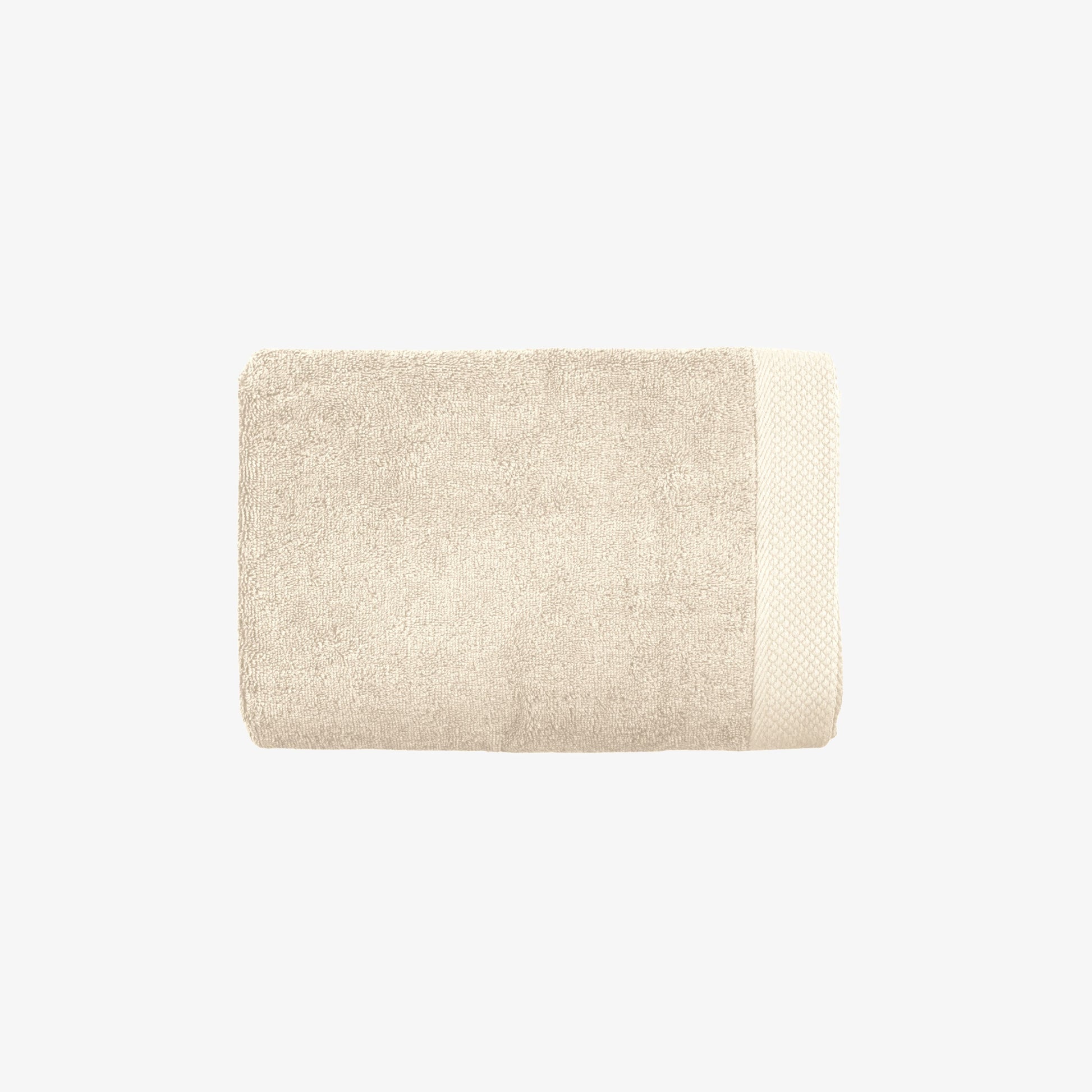 Serviette de Toilette 50x100 Cm Ivoire