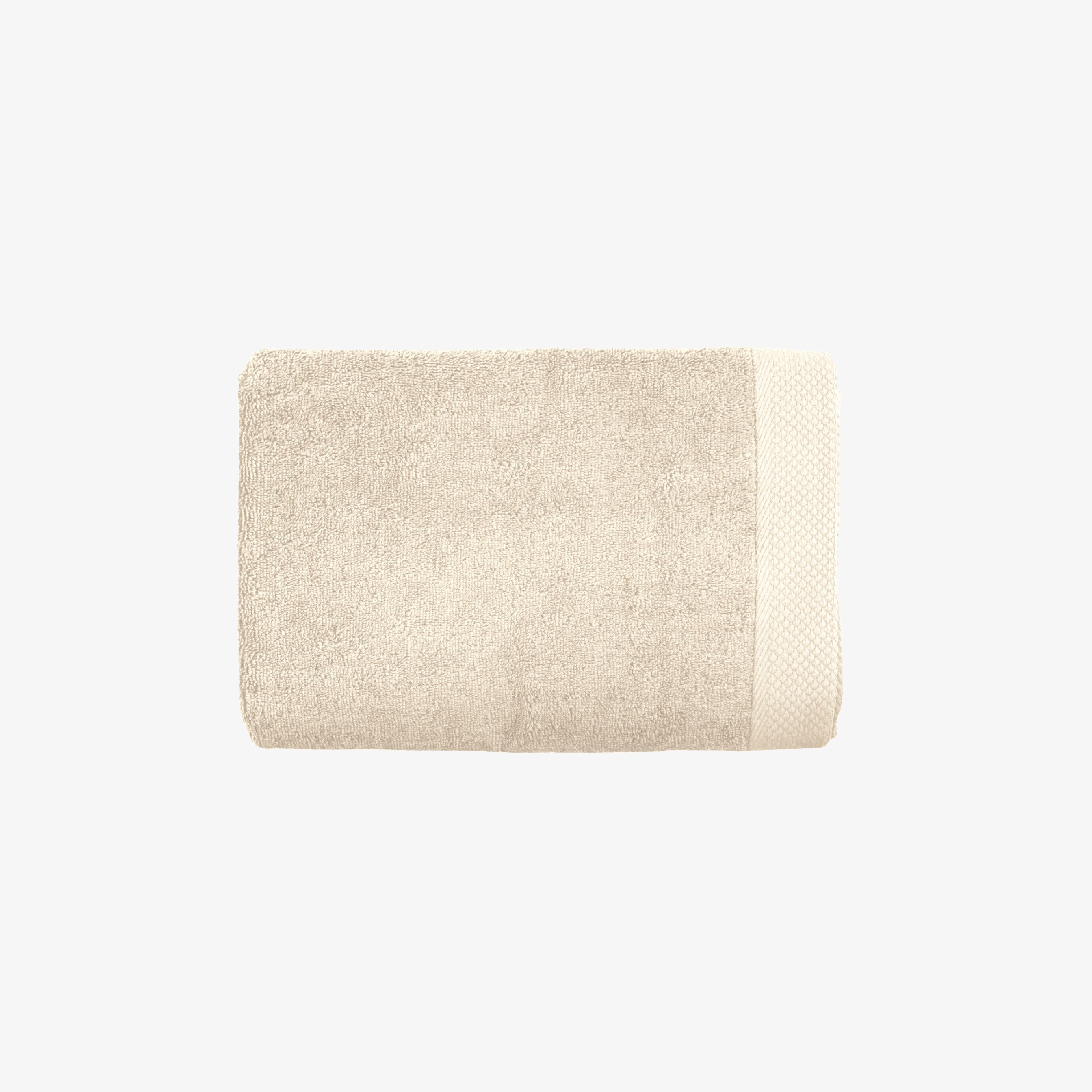 Serviette de Toilette 50x100 Cm Ivoire