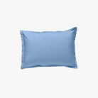 Taie d'Oreiller Percale de Coton 80 fils Bleu Ciel 50x70 cm