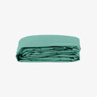 Drap Housse Percale de Coton 80 fils bonnet 30 cm couleur vert mint