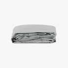 Drap Housse Percale de Coton 80 fils bonnet 30 cm Gris Perle 80X200 cm