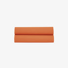 Drap Plat Percale de Coton 80 fils Argile 180x290 cm