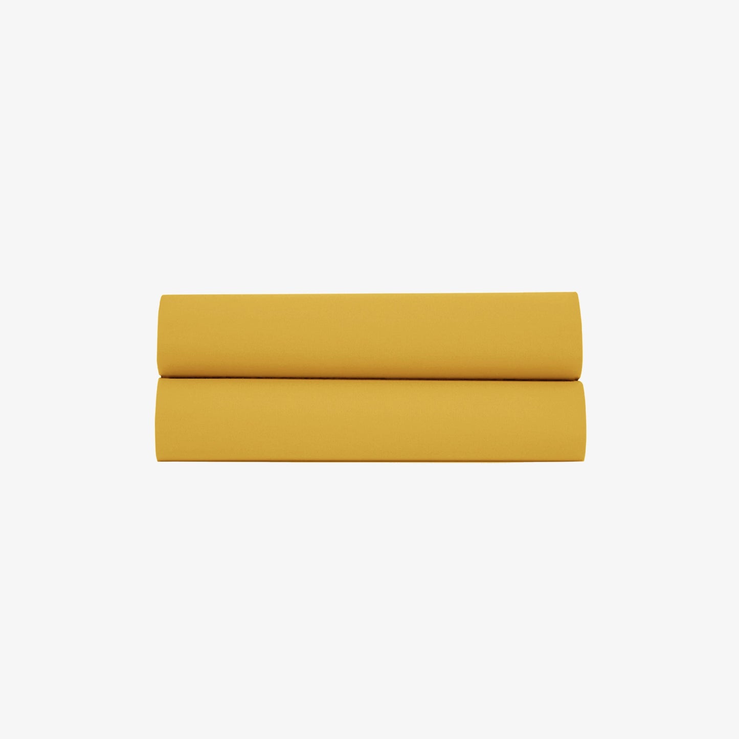 Drap Plat Satin de Coton 120 fils Safran 270X300 cm