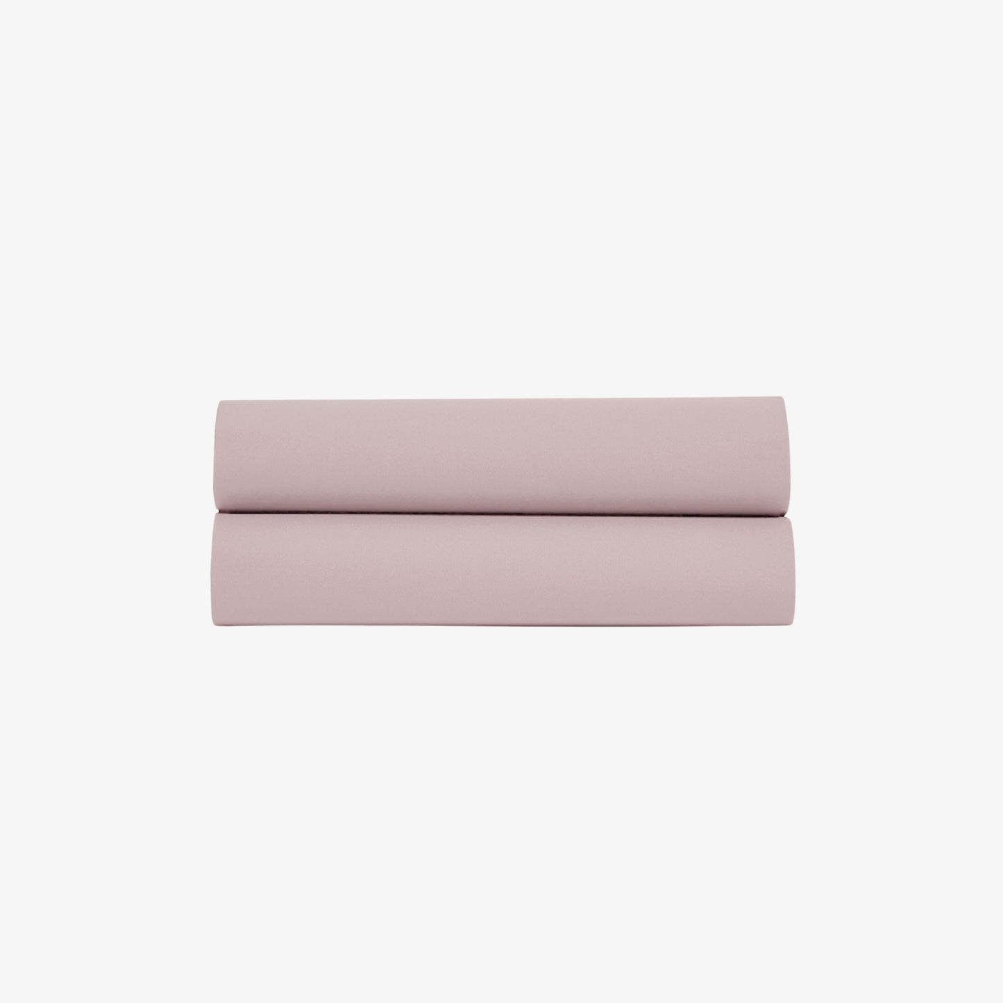 Drap Plat Satin de Coton 120 fils Violet Ice 180x290 cm