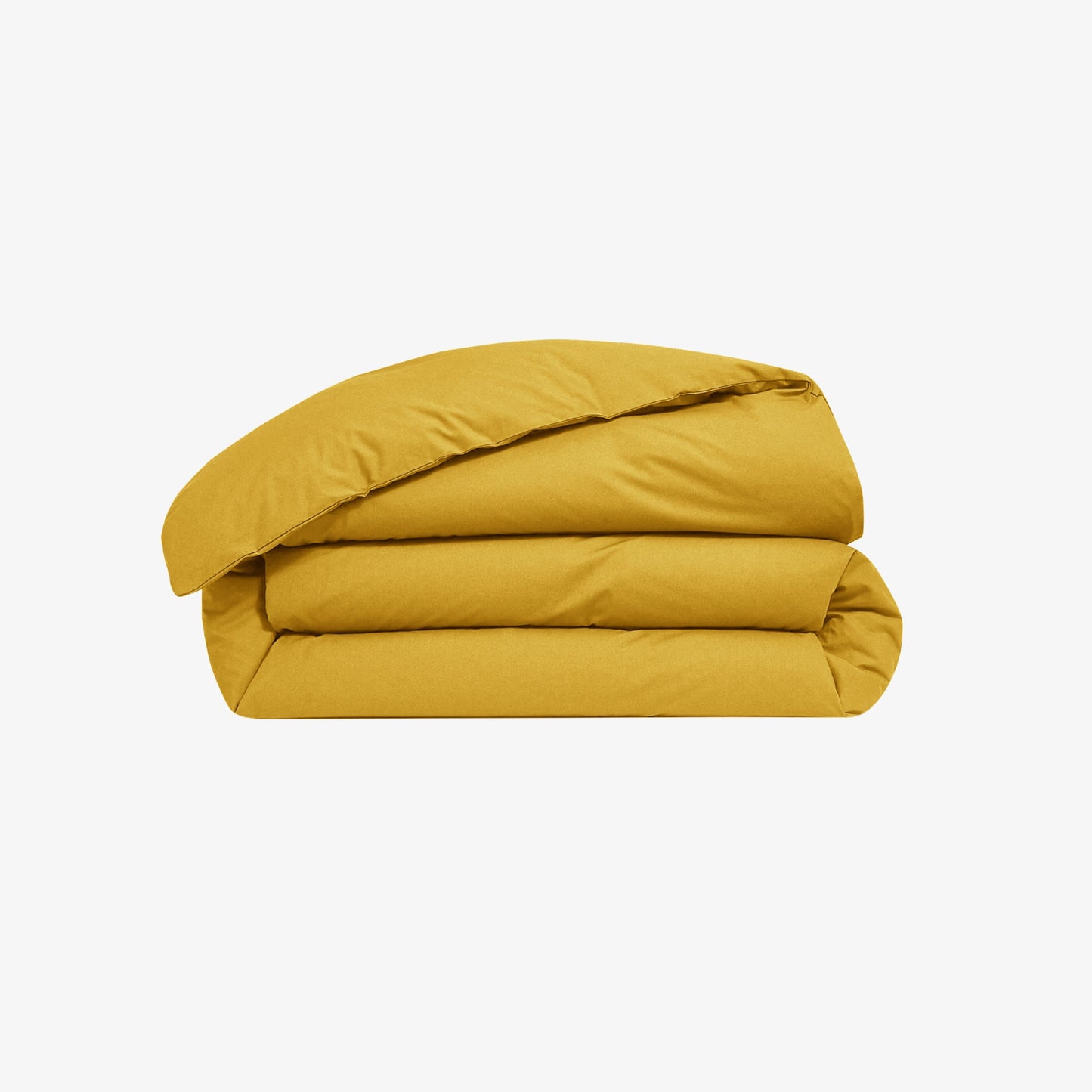 Housse de couette percale de Coton 80 fils safran Safran 140x200 cm